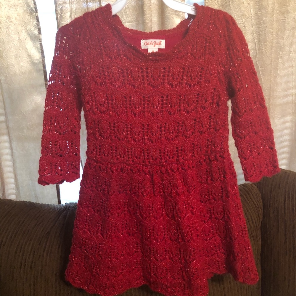 Red Sweater Dress